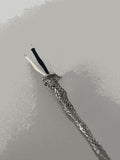 2-cond. met. braided shield wire
